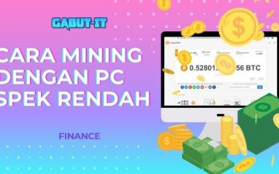 cara mining bitcoin dengan pc spek kentang (celeron ,core 2 ,core i3 tanpa vga juga bisa)