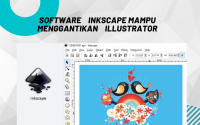 Software Inkscape mampu menggantikan Illustrator