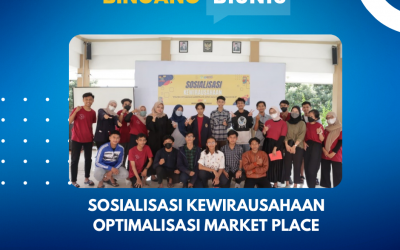 Lakukan Pengabdian Masyarakat, KKN Tematik 44 UTM Adakan Sosialisasi Kewirausahaan Optimalisasi Market Place