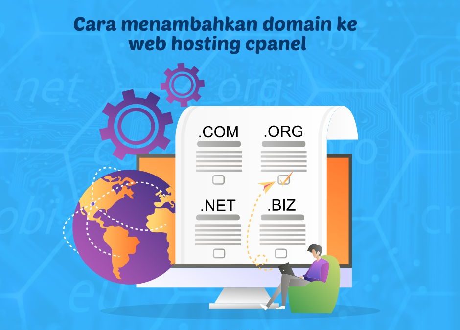 Cara menambahkan domain ke web hosting cpanel