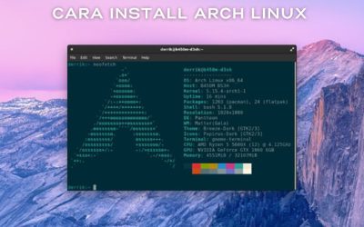 Cara install arch linux